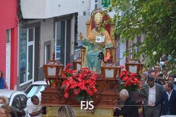 Misa y procesión en El Ejido de Telde/Francisco Javier Santana.